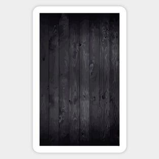 Dark Wood Texture Sticker